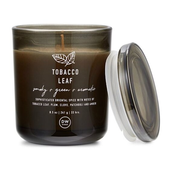 dw home tobacco leaf candle NWT DW Home Tobacco Leaf Luxury Candle 8.5 oz